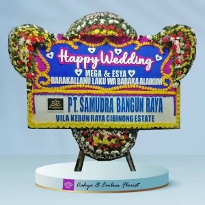 Bunga Papan Pernikahan #115257