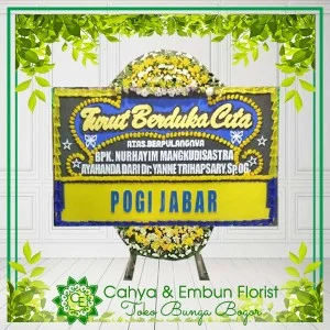 Bunga Papan Duka Cita 002