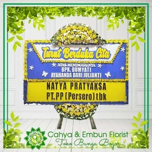 Bunga Papan Duka Cita 008